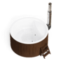 Фурако Polar Spa ELITE 220 круглая с интегрированной печью для 6-8 человек (термососна темная) с доставкой фото - 1 Купель Фурако Polar Spa ELITE 220 круглая с интегрированной печью для 6-8 человек (термососна темная) фото фото - 1